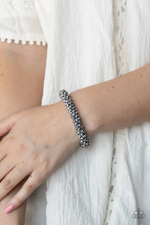Bracelets Paparazzi Jewelry Paparazzi Bracelet Wake Up and Sparkle Silver