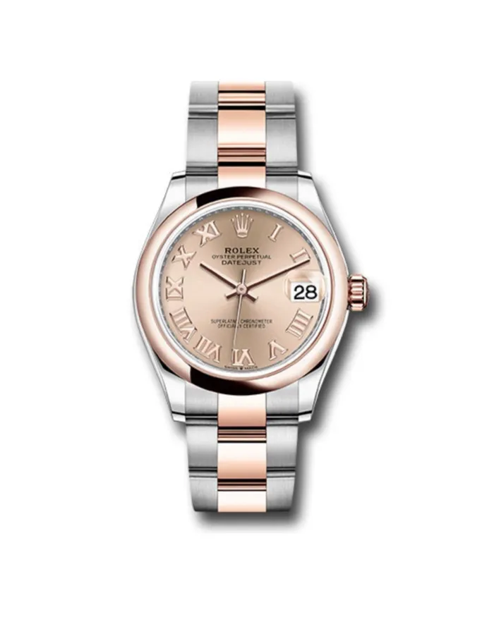 Bracelets Rolex Rolex Datejust 31mm Ref 278241 rsro Rose Roman Dial Two Tone Stainless Steel 18K Rose Gold Oyster Bracelet Womens Watch Bracelets Rolex Rolex Datejust 31mm Ref 278241 rsro Rose Roman Dial Two Tone Stainless Steel 18K Rose Gold Oyster Bracelet Womens Watch