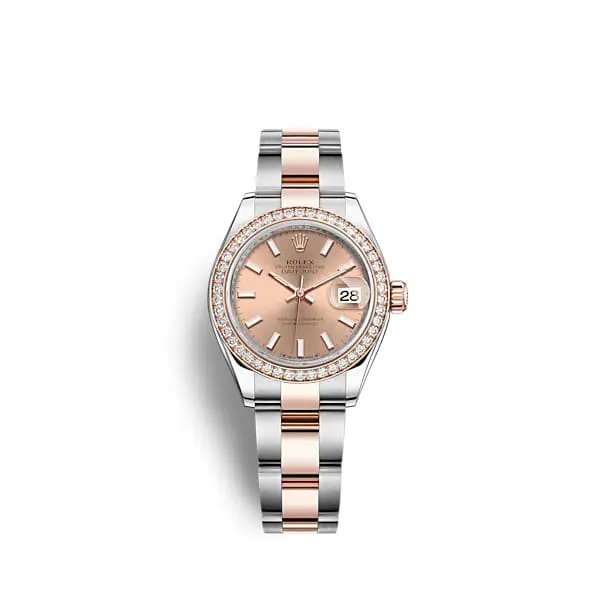 Bracelets Rolex Rolex LadyDatejust 28mm Ref 279381rbr0024 Rose Stick Dial Diamond Bezel Two Tone Stainless Steel 18K Rose Gold Oyster Bracelet Womens Watch Bracelets Rolex Rolex LadyDatejust 28mm Ref 279381rbr0024 Rose Stick Dial Diamond Bezel Two Tone Stainless Steel 18K Rose Gold Oyster Bracelet Womens Watch