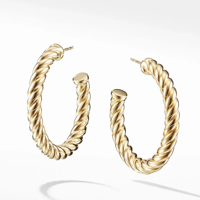 David Yurman Cable Hoop Earrings David Yurman Earrings