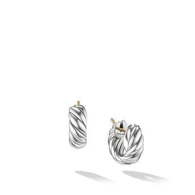 David Yurman Earrings David Yurman Cable Huggie Hoop Earrings