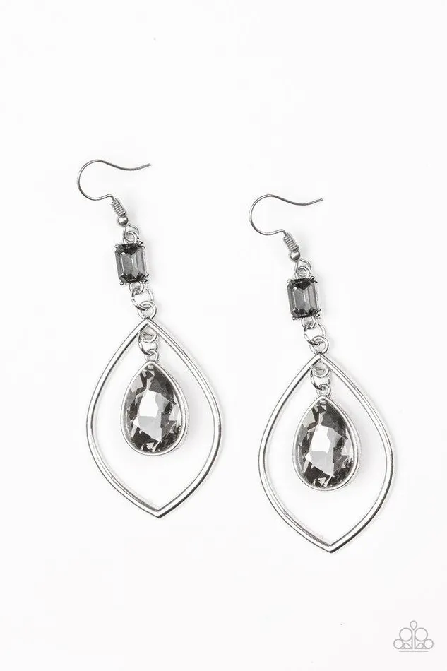 Earrings Paparazzi Earring Priceless Silver Paparazzi Jewelry