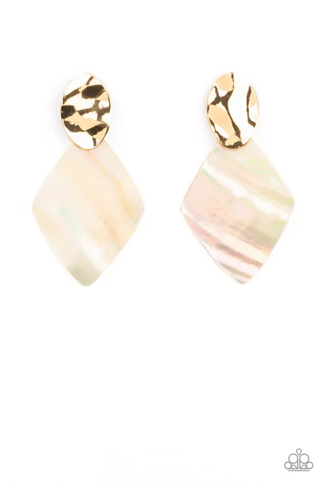 Earrings Paparazzi Jewelry Paparazzi Earring Alluringly Lustrous Gold Earrings Paparazzi Jewelry Paparazzi Earring Alluringly Lustrous Gold