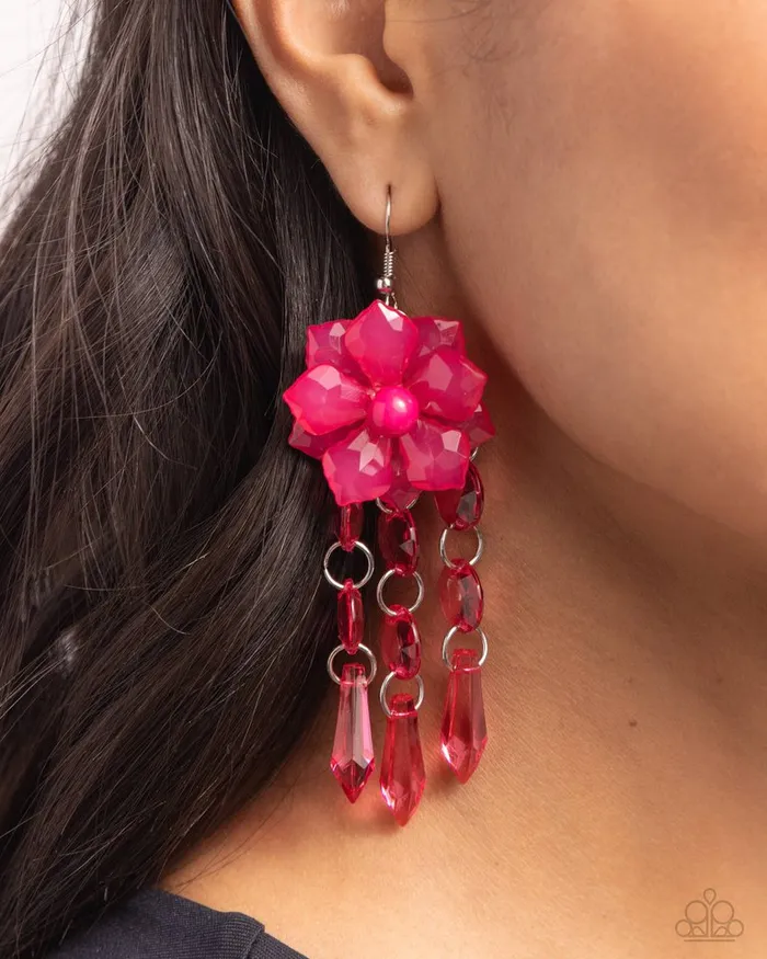 Earrings Paparazzi Jewelry Paparazzi Earring Hawaiian Hallmark Pink