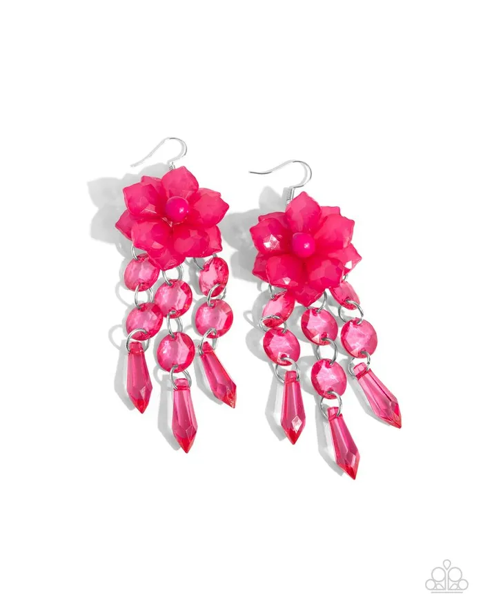 Earrings Paparazzi Jewelry Paparazzi Earring Hawaiian Hallmark Pink Earrings Paparazzi Jewelry Paparazzi Earring Hawaiian Hallmark Pink