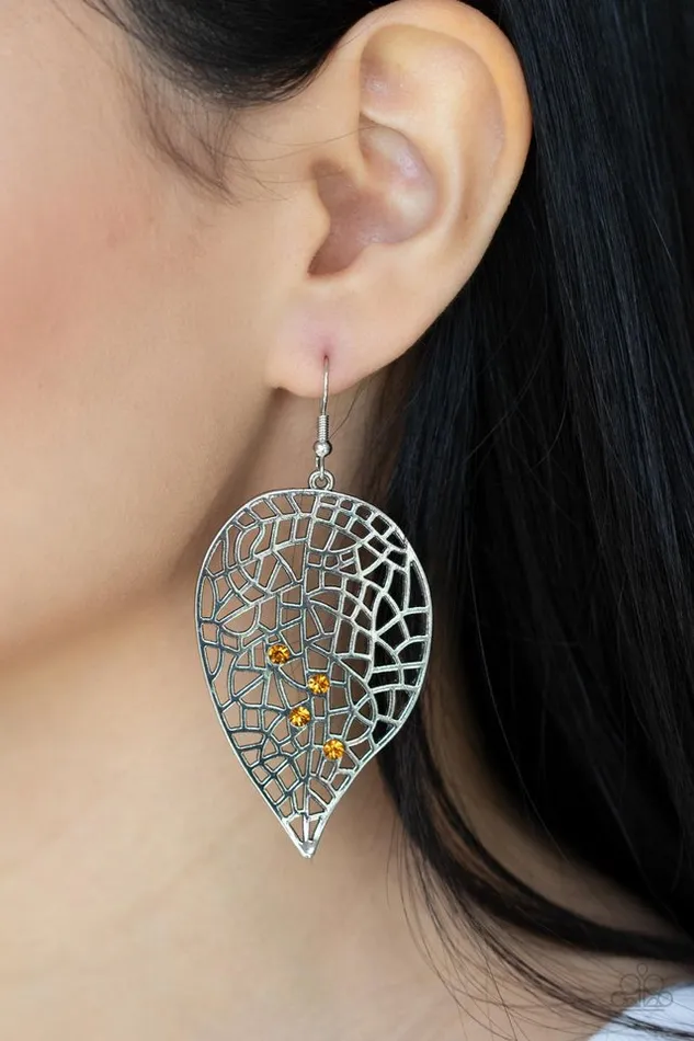 Earrings Paparazzi Jewelry Paparazzi Earring Seasonal Showcase Yellow
