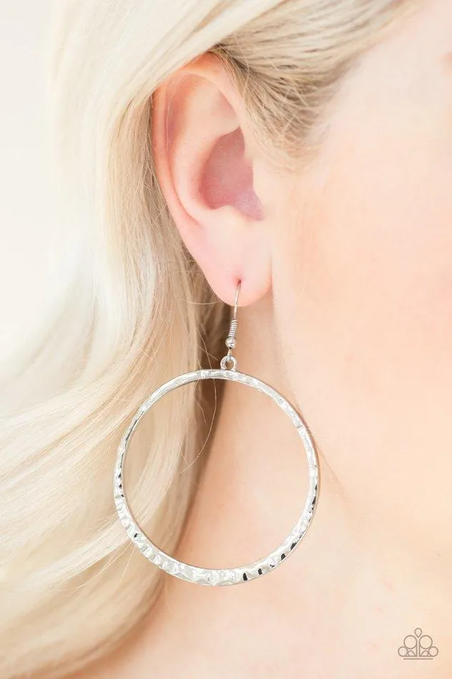Earrings Paparazzi Jewelry Paparazzi Earring So Sleek Silver