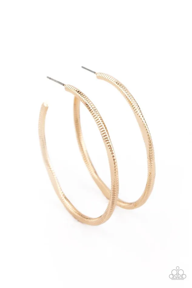 Earrings Paparazzi Jewelry Paparazzi Earring Spitfire Gold Earrings Paparazzi Jewelry Paparazzi Earring Spitfire Gold