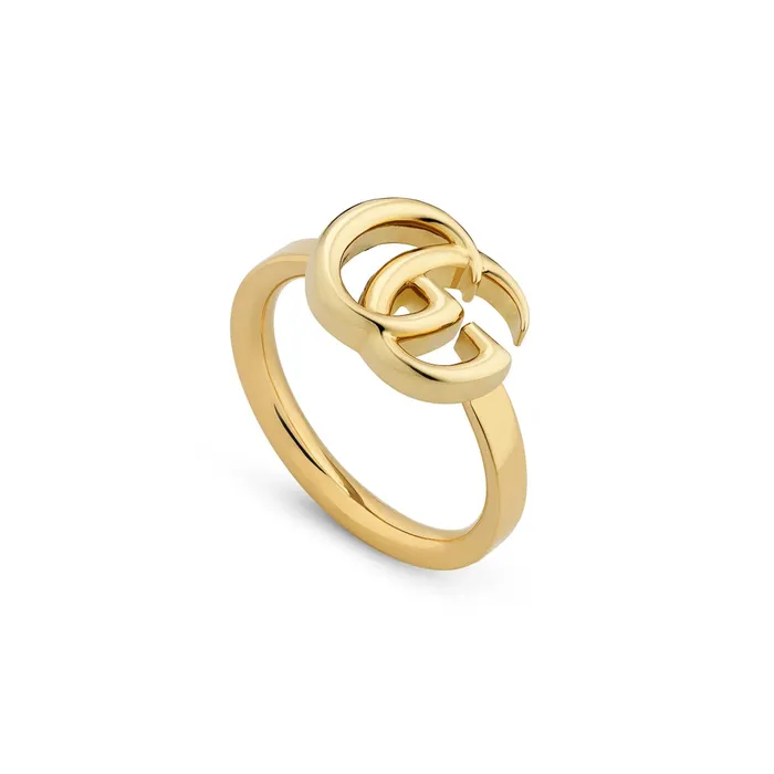Gucci Rings Gucci 18K Yellow Gold GG Running Ring