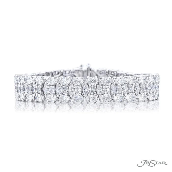 JB Star Bracelets JB Star Platinum Diamond Bracelet