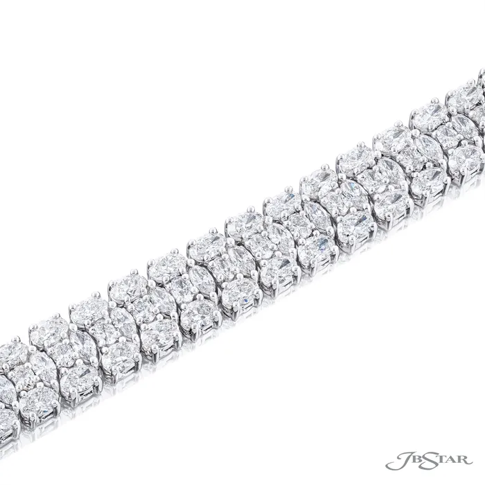 JB Star Bracelets JB Star Platinum Diamond Bracelet