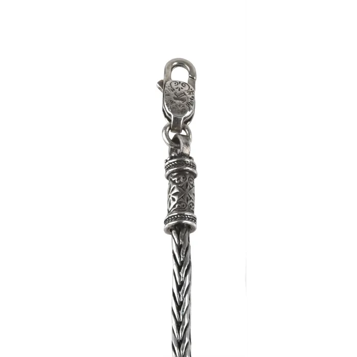 Konstantino Konstantino Silver 38mm Wheat Chain 20 inch Necklaces