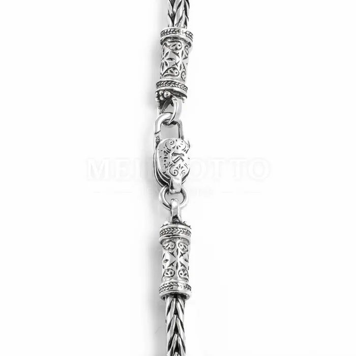 Konstantino Konstantino Silver 38mm Wheat Chain 20 inch Necklaces