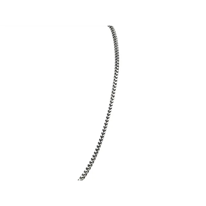 Konstantino Necklaces Konstantino Mens Perseus Silver 375mm Chevron Box Chain 22 inch Konstantino Necklaces Konstantino Mens Perseus Silver 375mm Chevron Box Chain 22 inch