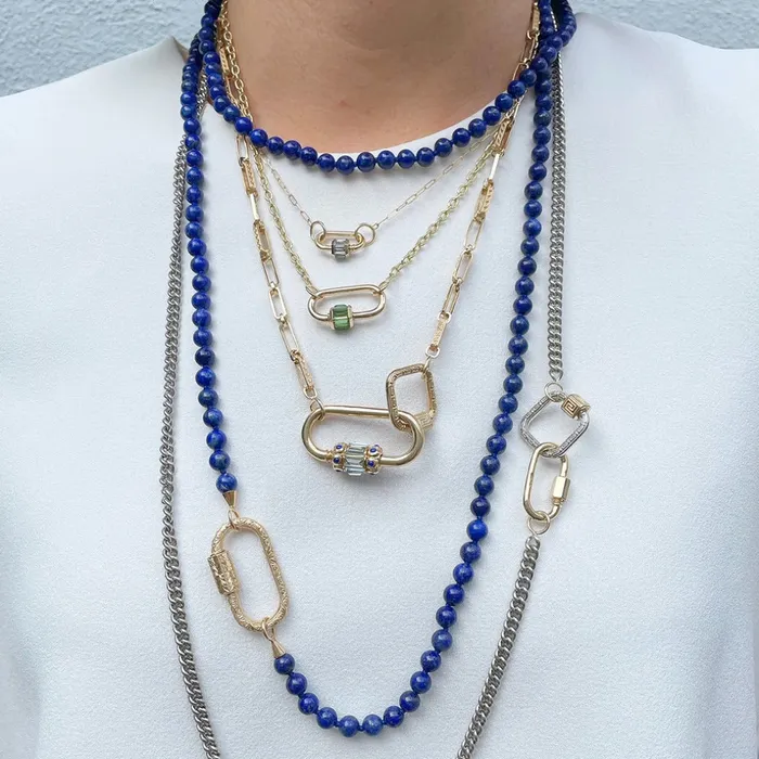 Marla Aaron Marla Aaron 14K Yellow Gold Regular Lock PreStyled Sets