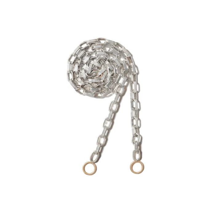 Marla Aaron Necklaces Marla Aaron Polished Silver Biker Chain Necklace