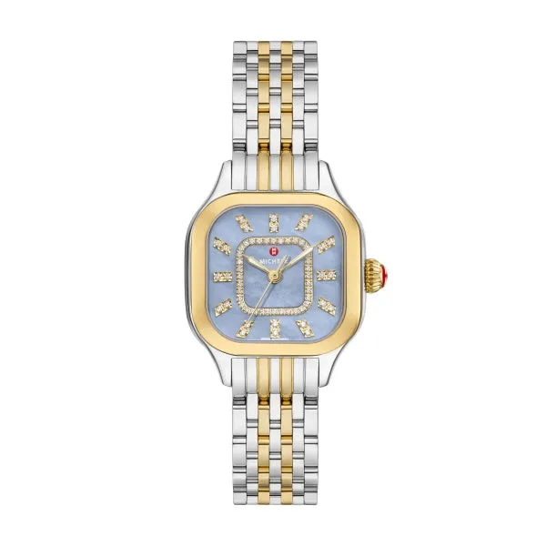 Michele Meggie Diamond Blue Dusk Dial Watch Michele Watches