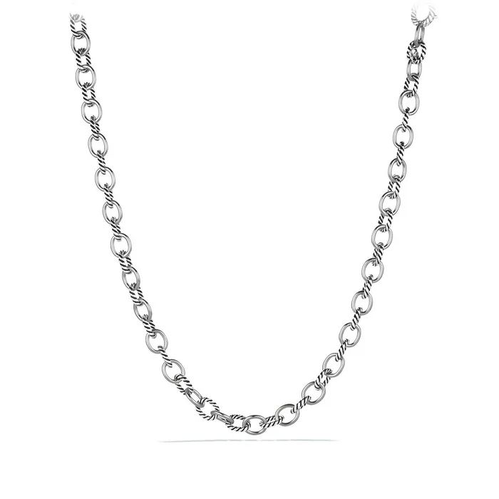 Necklaces David Yurman 17 inch Medium Oval Link Chain Necklace David Yurman
