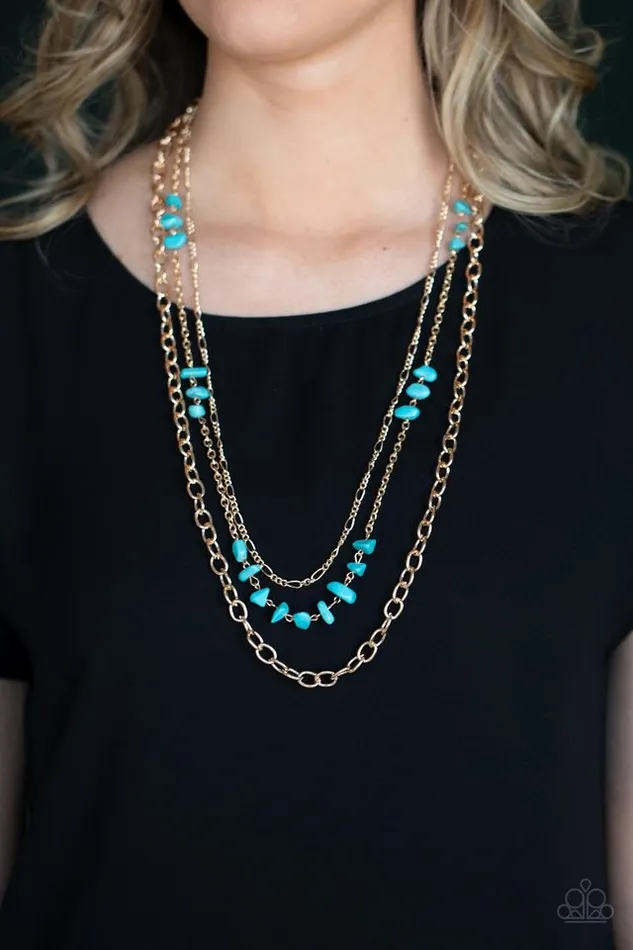 Necklaces Paparazzi Jewelry Paparazzi Necklace Artisanal Abundance Gold