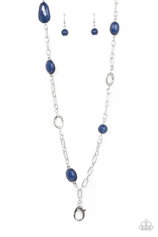 Necklaces Paparazzi Jewelry Paparazzi Necklace Barcelona Bash Blue Necklaces Paparazzi Jewelry Paparazzi Necklace Barcelona Bash Blue