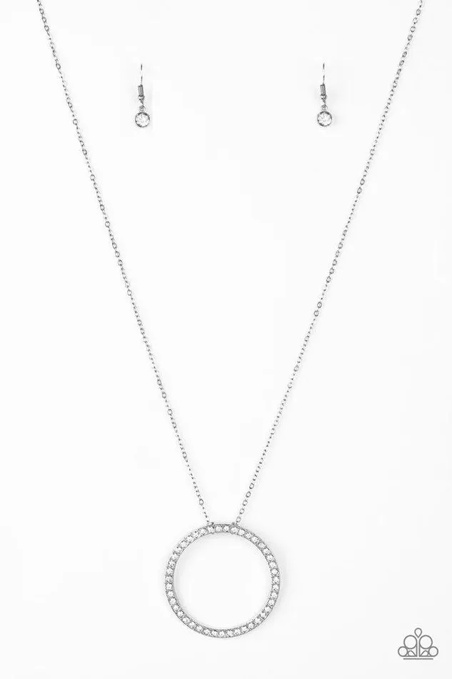 Necklaces Paparazzi Jewelry Paparazzi Necklace Center Of Attention White