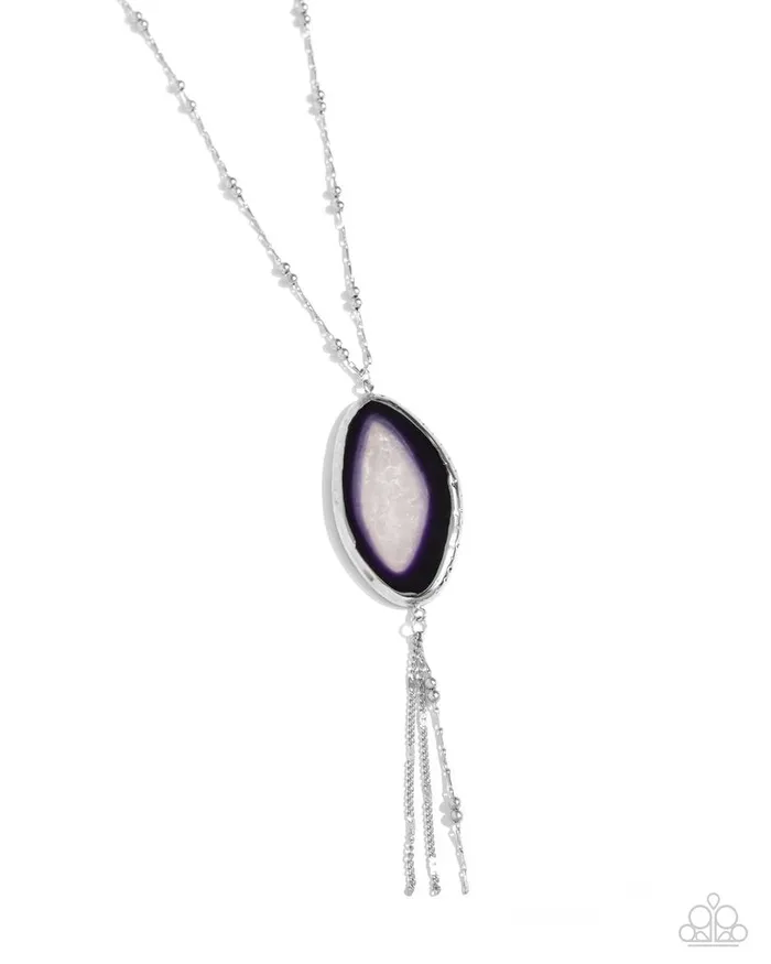 Necklaces Paparazzi Jewelry Paparazzi Necklace Geode Gamble Purple Necklaces Paparazzi Jewelry Paparazzi Necklace Geode Gamble Purple