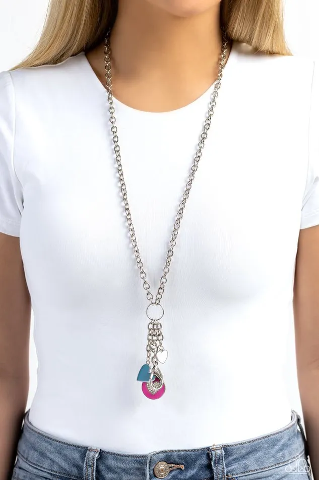 Necklaces Paparazzi Jewelry Paparazzi Necklace Homecoming Hour Pink