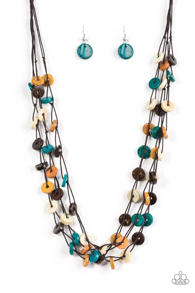Necklaces Paparazzi Jewelry Paparazzi Necklace Hoppin Honolulu Multi