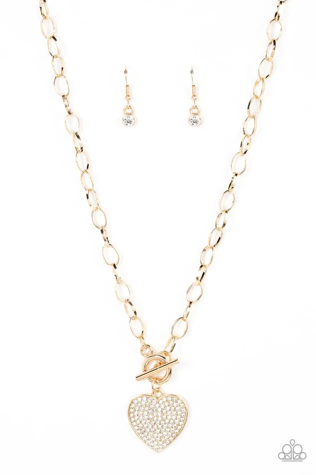 Necklaces Paparazzi Jewelry Paparazzi Necklace If You LUST Gold Necklaces Paparazzi Jewelry Paparazzi Necklace If You LUST Gold