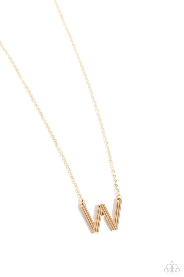 Necklaces Paparazzi Jewelry Paparazzi Necklace Leave Your Initials Gold W Necklaces Paparazzi Jewelry Paparazzi Necklace Leave Your Initials Gold W