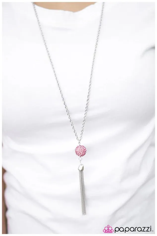 Necklaces Paparazzi Jewelry Paparazzi Necklace New Years Eve Pink