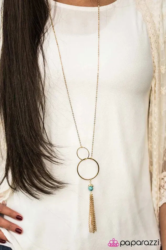 Necklaces Paparazzi Jewelry Paparazzi Necklace Ready To Run Blue