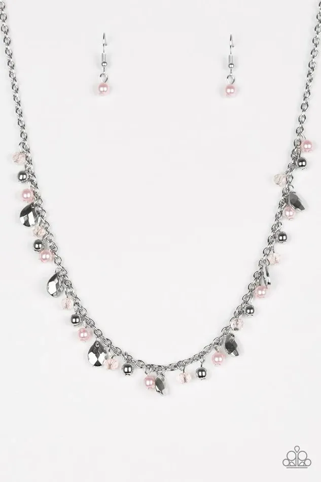 Necklaces Paparazzi Jewelry Paparazzi Necklace Spring Sophistication Pink