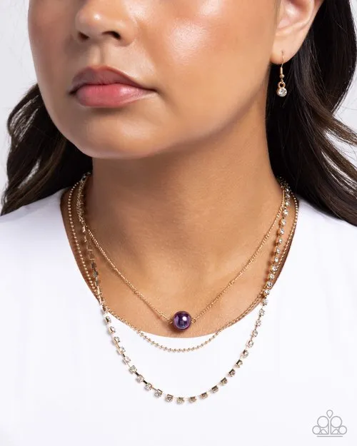 Necklaces Paparazzi Jewelry Paparazzi Necklace Symmetrical Shimmer