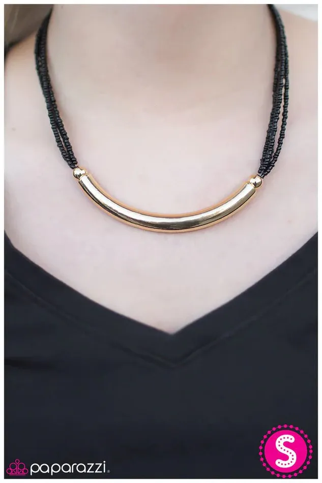 Necklaces Paparazzi Jewelry Paparazzi Necklace The Texan Black