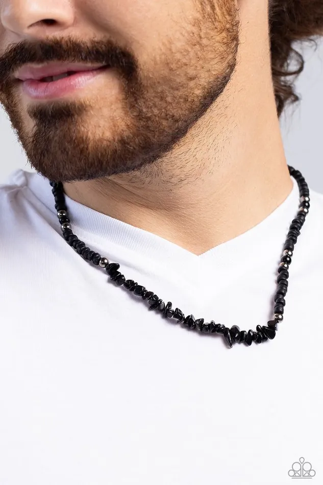 Necklaces Paparazzi Jewelry Paparazzi Necklace Wild Woodcutter Black