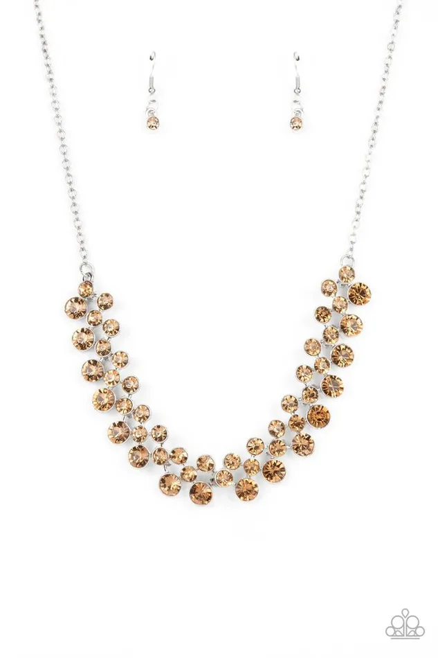 Necklaces Paparazzi Jewelry Paparazzi Necklace Won The Lottery Brown Necklaces Paparazzi Jewelry Paparazzi Necklace Won The Lottery Brown