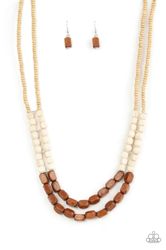 Necklaces Paparazzi Necklace Bermuda Bellhop Brown Paparazzi Jewelry Necklaces Paparazzi Necklace Bermuda Bellhop Brown Paparazzi Jewelry