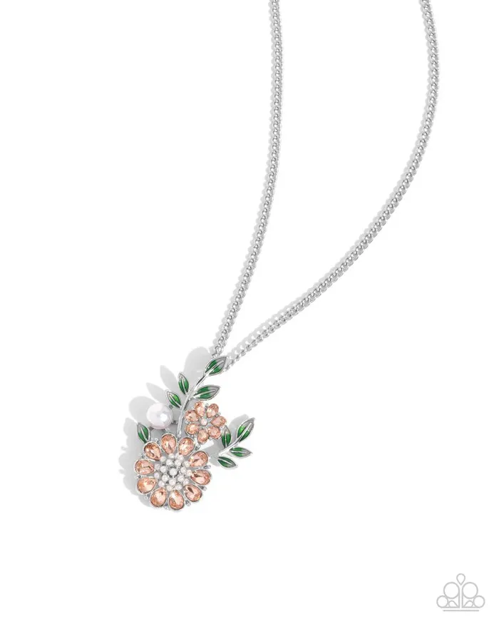 Necklaces Paparazzi Necklace Botanical Bunch Orange Paparazzi Jewelry Necklaces Paparazzi Necklace Botanical Bunch Orange Paparazzi Jewelry