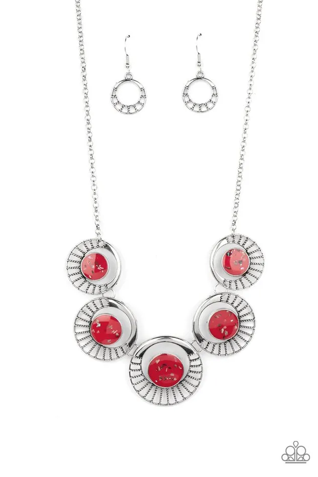 Necklaces Paparazzi Necklace Elliptical Effervescence Red Paparazzi Jewelry Necklaces Paparazzi Necklace Elliptical Effervescence Red Paparazzi Jewelry