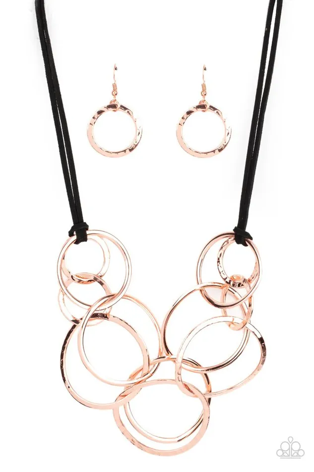 Necklaces Paparazzi Necklace Spiraling Out of COUTURE Copper Paparazzi Jewelry Necklaces Paparazzi Necklace Spiraling Out of COUTURE Copper Paparazzi Jewelry