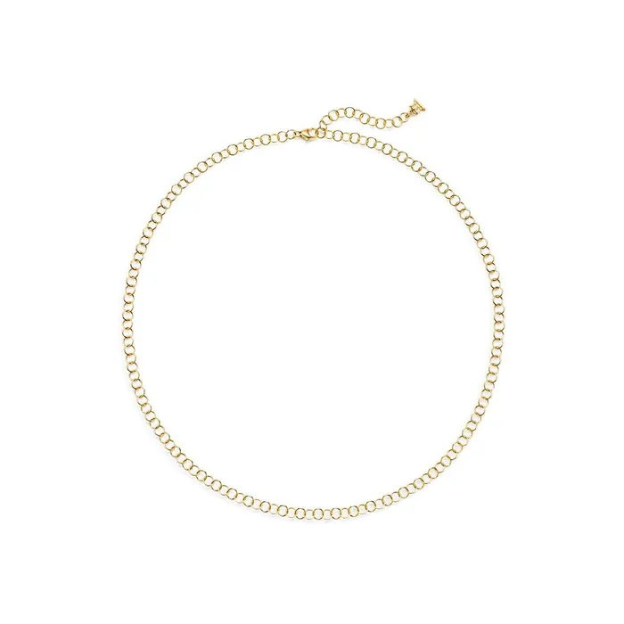 Necklaces Temple St Clair Temple St Clair Fine Round Chain Necklace