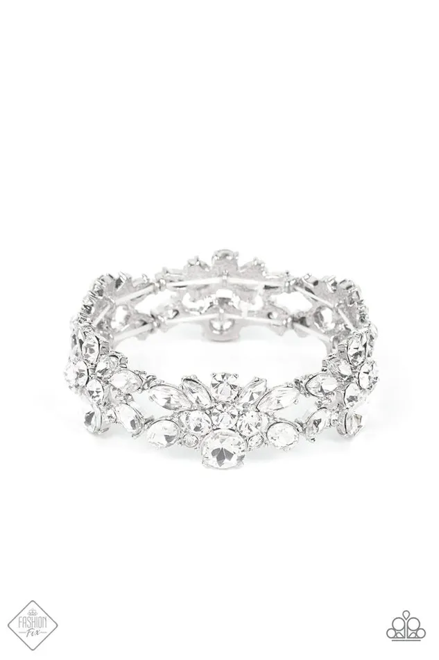 Paparazzi Bracelet Beloved Bling White Paparazzi Jewelry Bracelets Paparazzi Bracelet Beloved Bling White Paparazzi Jewelry Bracelets