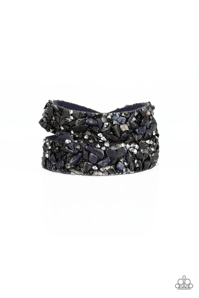 Paparazzi Bracelet CRUSH Hour Blue Paparazzi Jewelry Bracelets