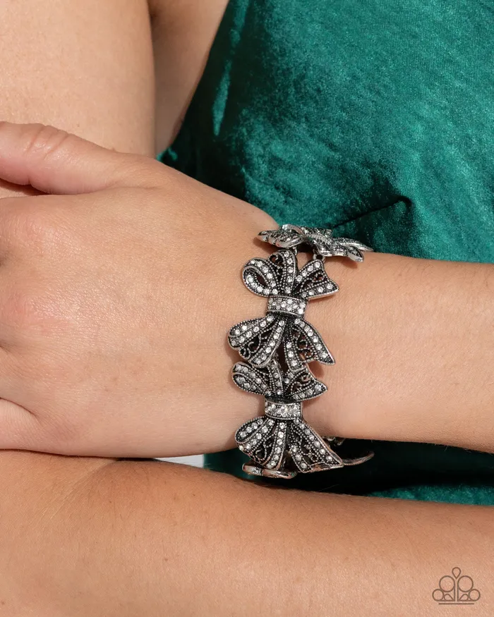 Paparazzi Bracelet French Flourish WHite Paparazzi Jewelry Bracelets Paparazzi Bracelet French Flourish WHite Paparazzi Jewelry Bracelets