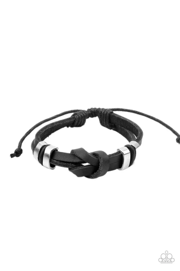 Paparazzi Bracelet Like It Or KNOT Black Paparazzi Jewelry Bracelets Paparazzi Bracelet Like It Or KNOT Black Paparazzi Jewelry Bracelets