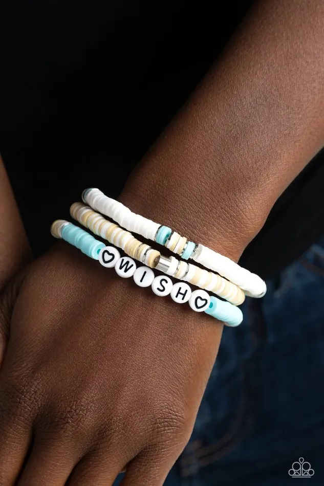 Paparazzi Bracelet Matriarchal Melody Blue Paparazzi Jewelry Bracelets