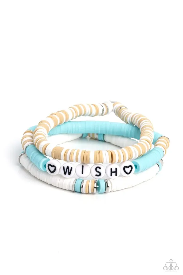Paparazzi Bracelet Matriarchal Melody Blue Paparazzi Jewelry Bracelets