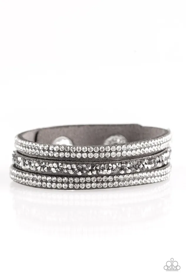 Paparazzi Bracelet Mega Glam Silver Paparazzi Jewelry Bracelets