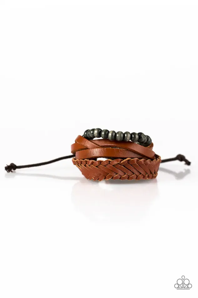Paparazzi Bracelet Nature Reserve Brown Paparazzi Jewelry Bracelets